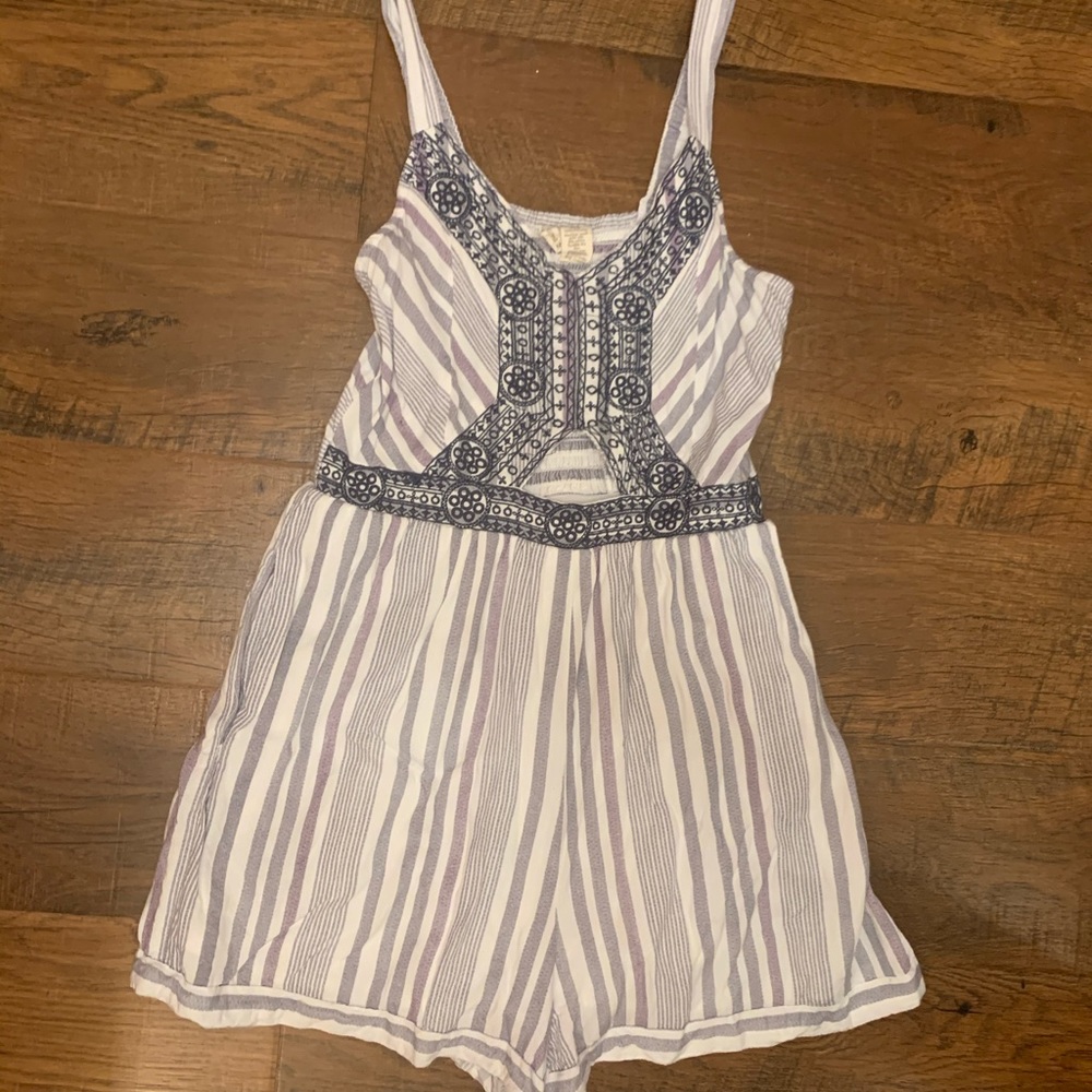 BLUE ROMPER